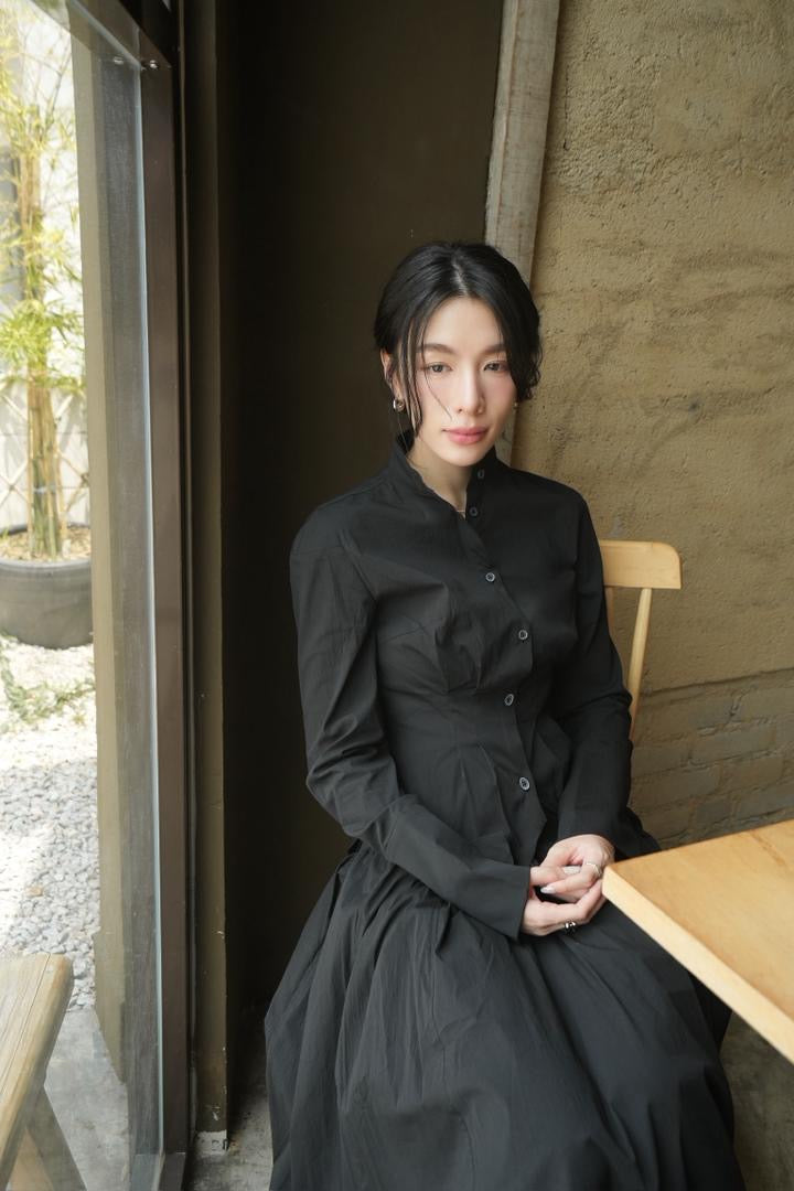 Shirt With Side Slit Hem Set