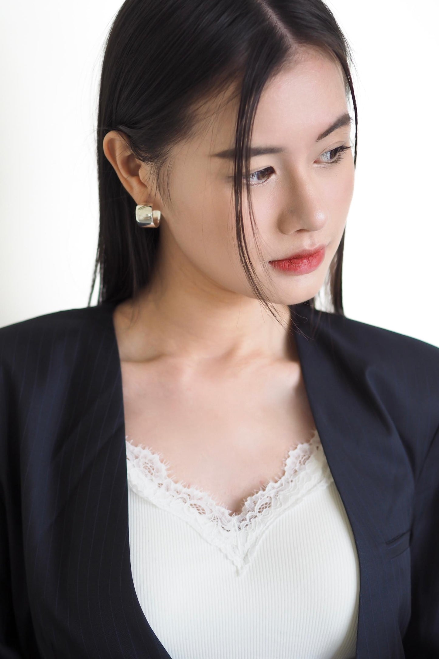Pinstriped Suit