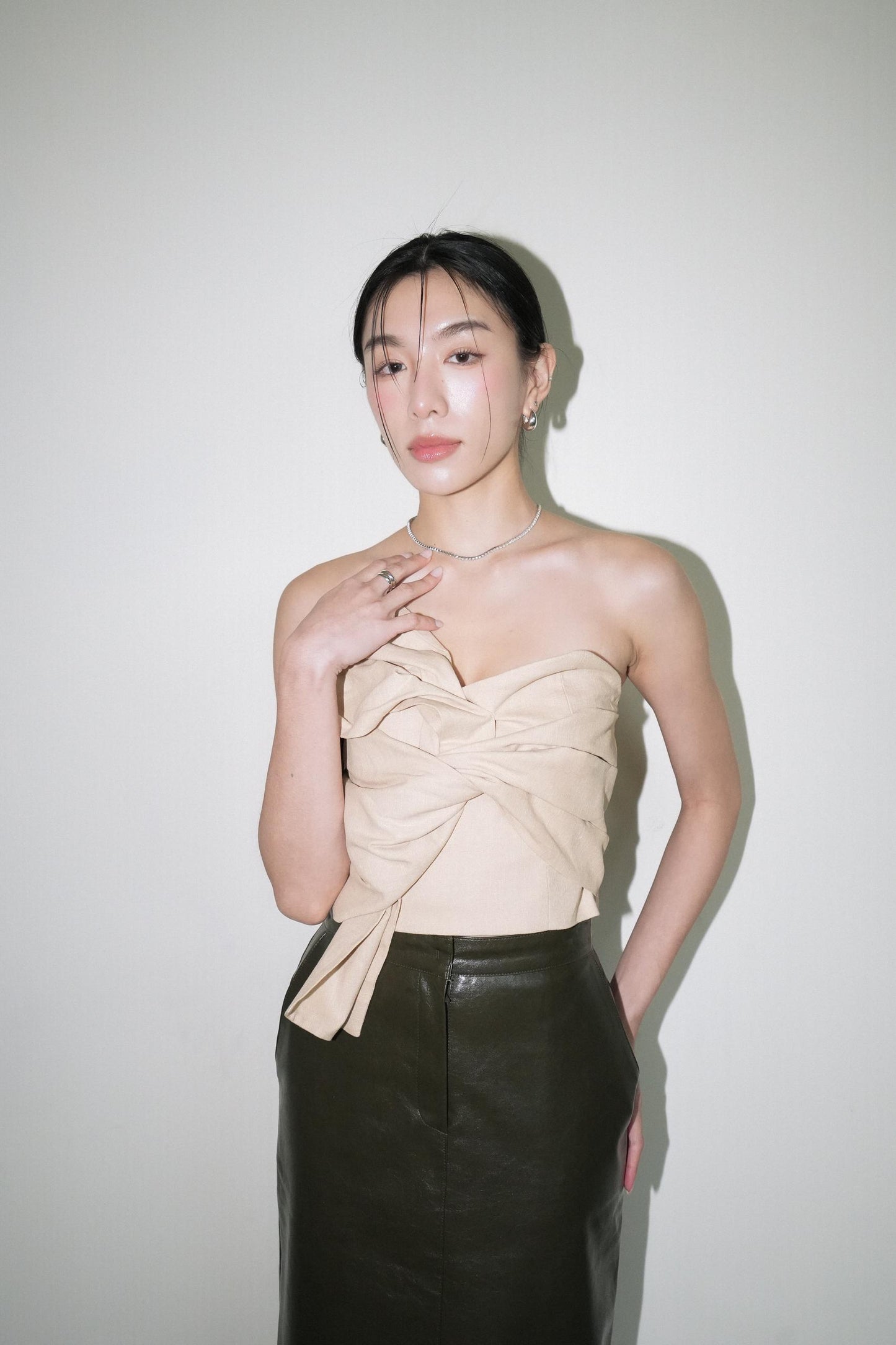 Linen Tube Top