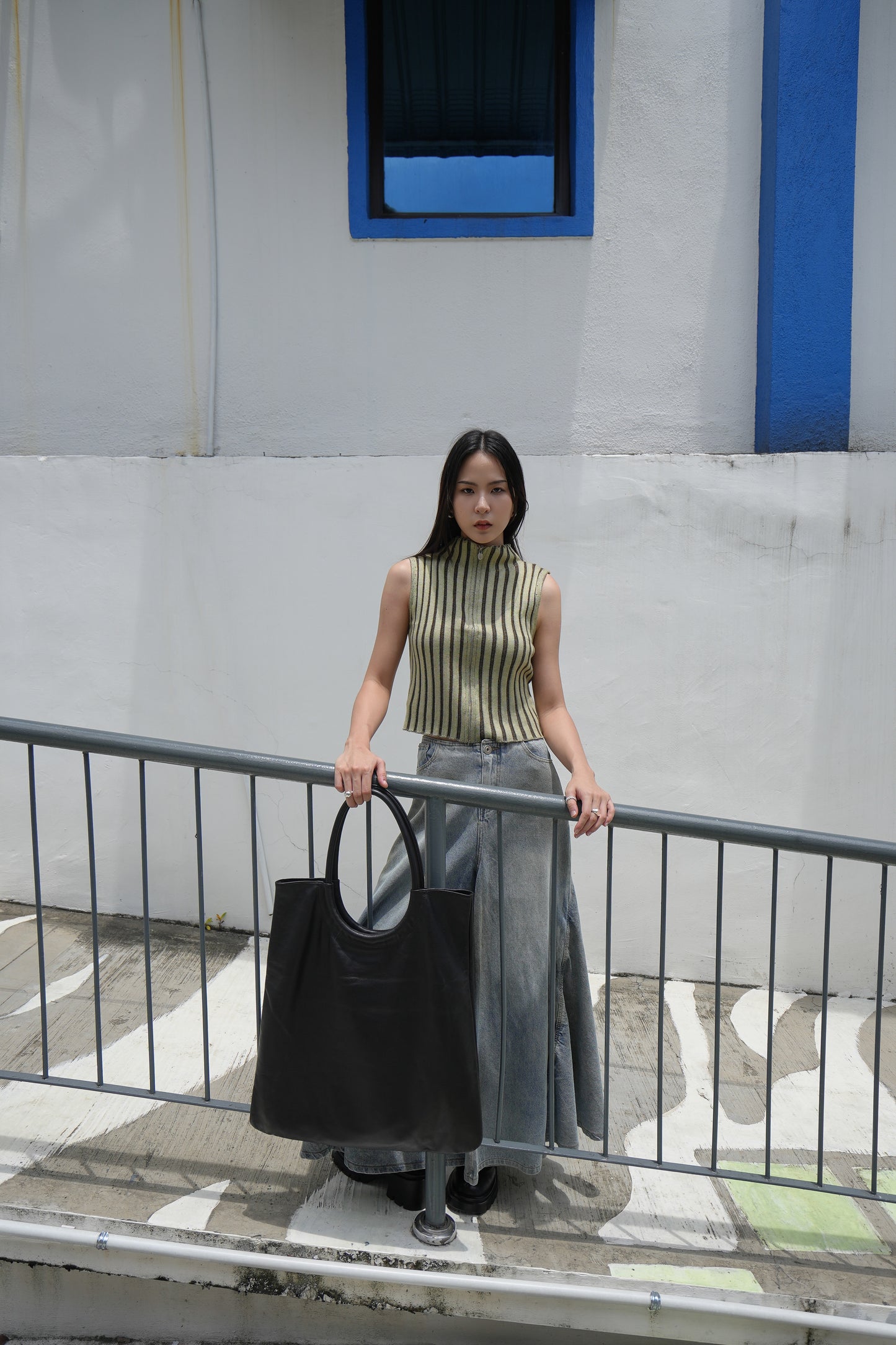 Turtlenek Sleeveless Top