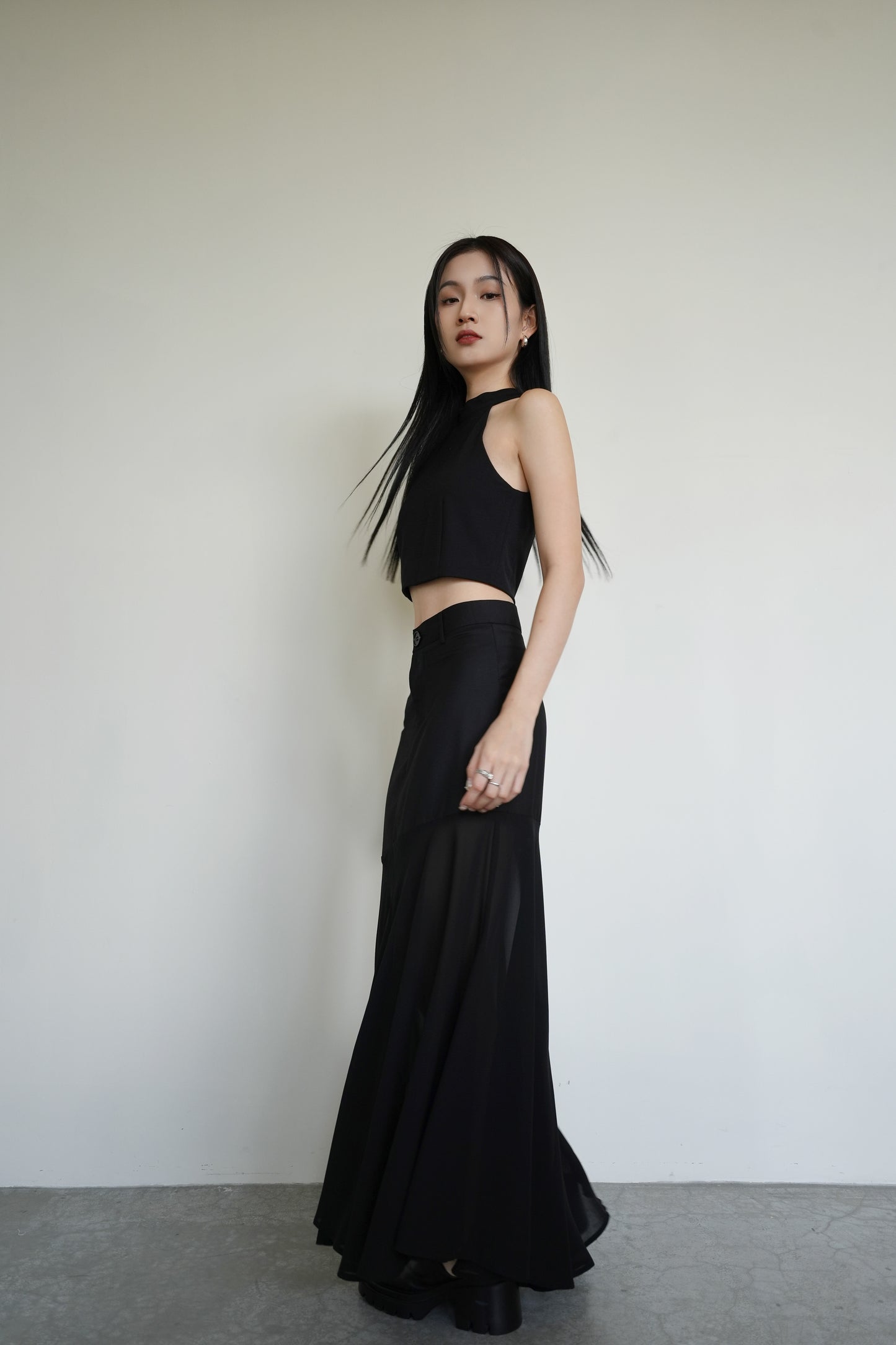 Tulle Mermaid Tail Skirt