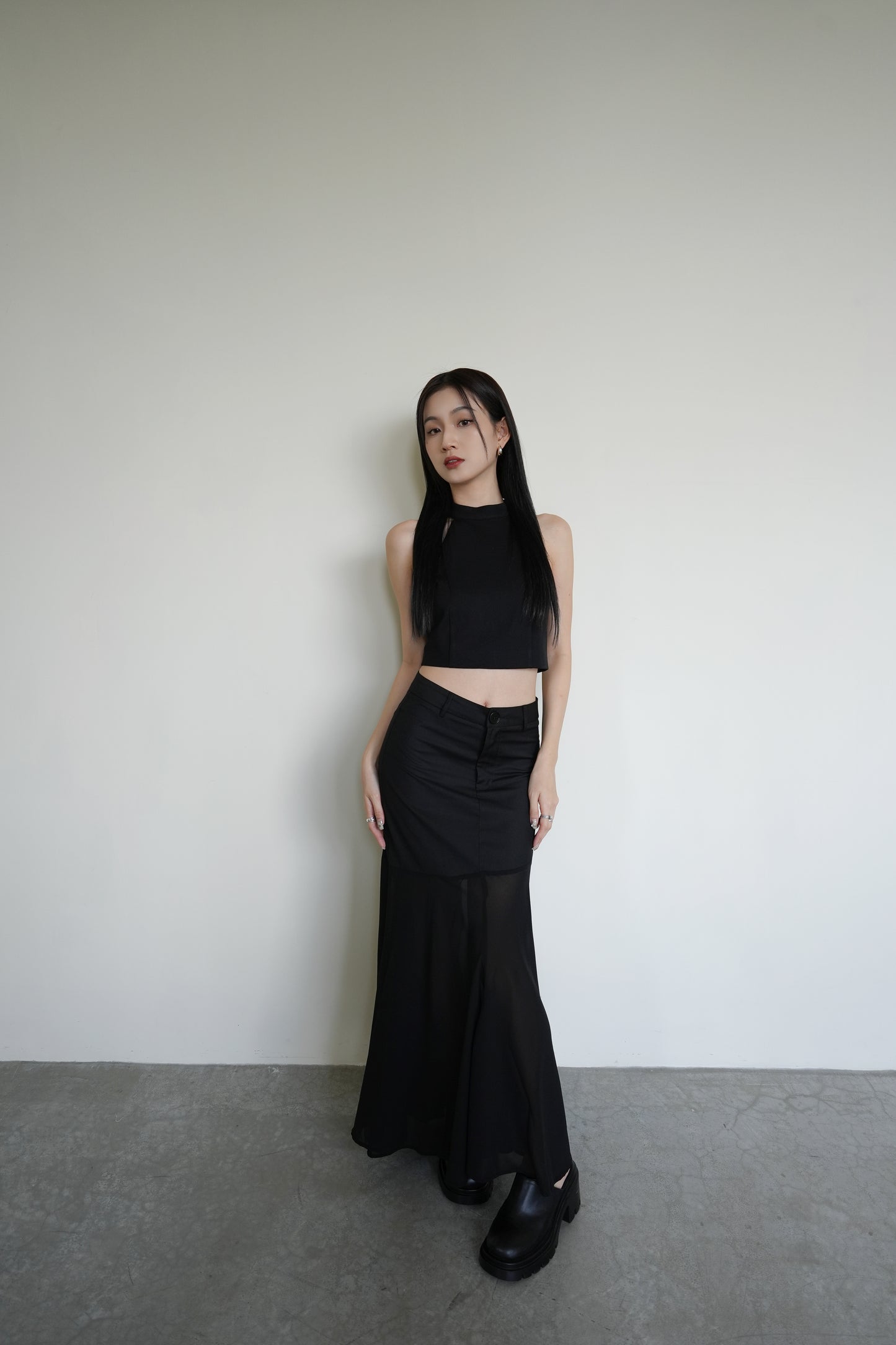 Tulle Mermaid Tail Skirt