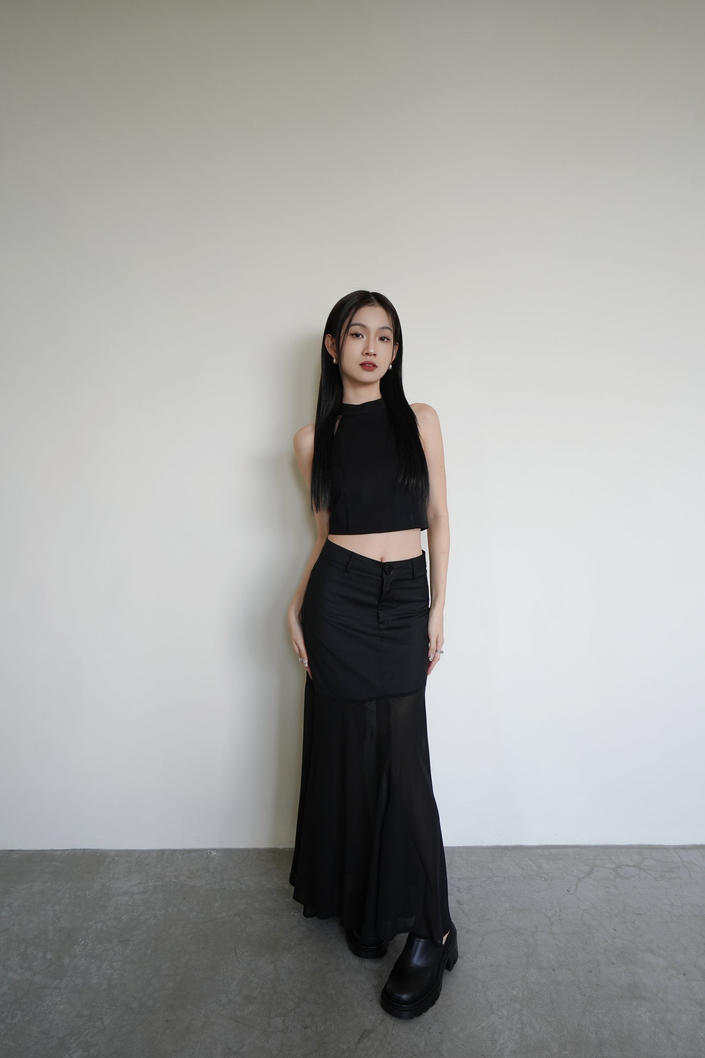 Tulle Mermaid Tail Skirt