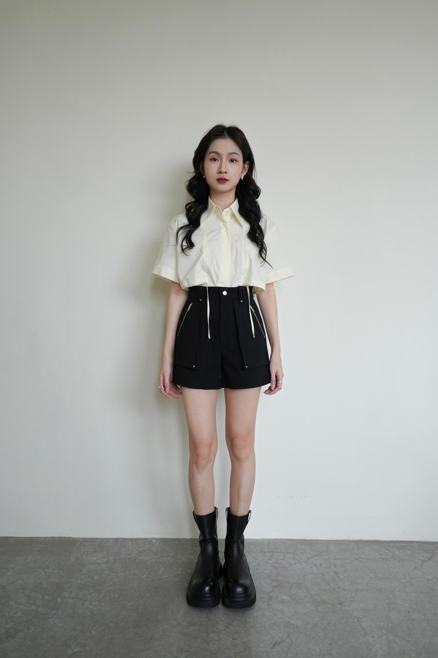 Fashionable A Line Short Pants