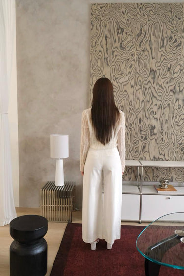 Ivory Structure Pants