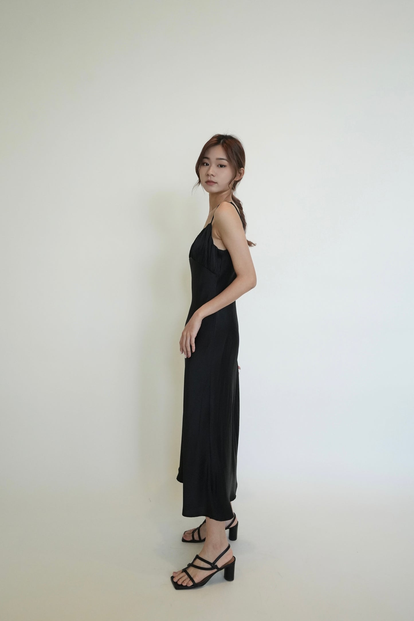 Silk Dress With Slit