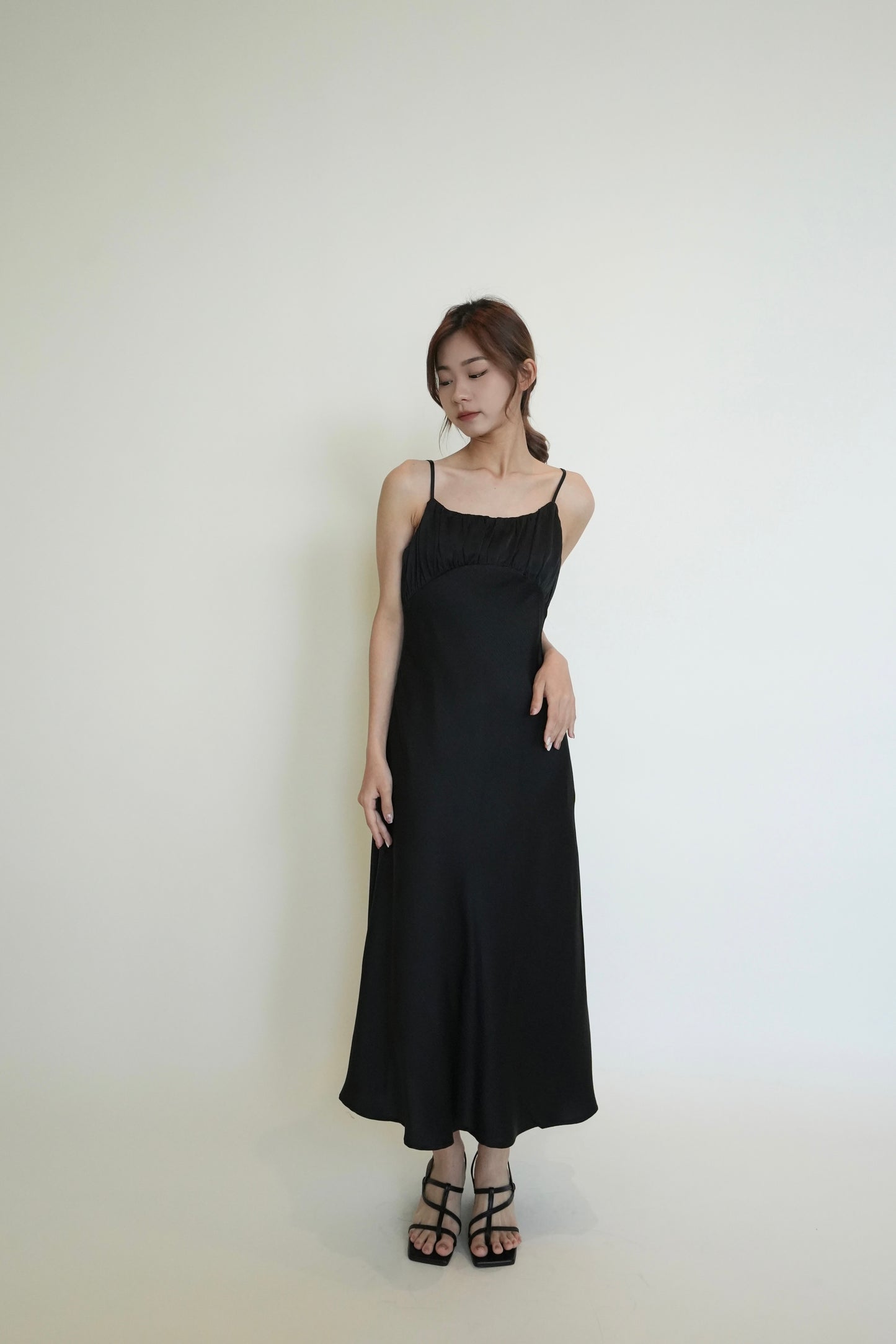 Silk Dress With Slit