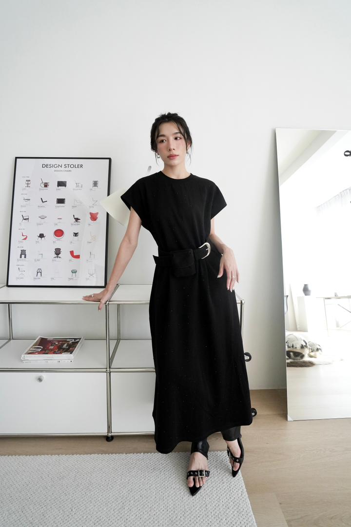 Rhinestone-embellished Dress