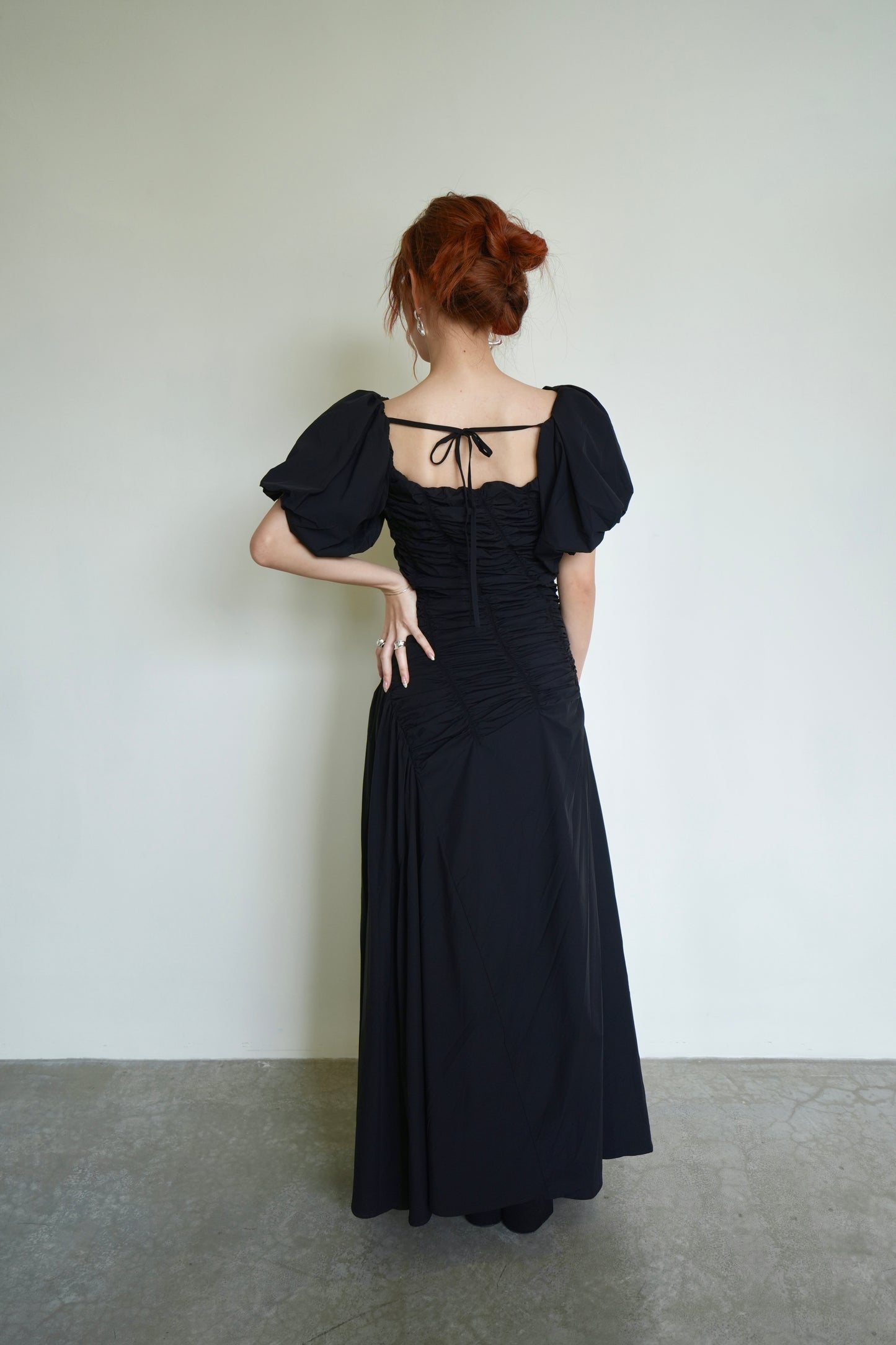 Ruched Slim Dinner Dress