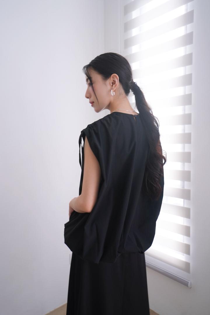 Urban Drawstring Shell Top