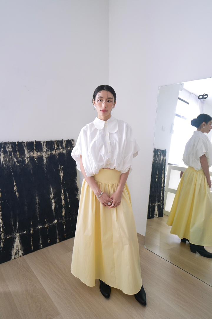 Pastoral-Style Long Skirt