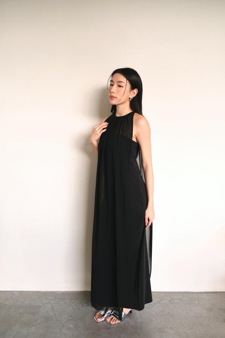 Sheer One-Piece Dress