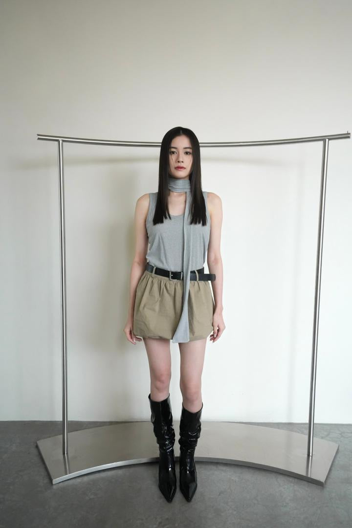 Puffy bubble-style shorts