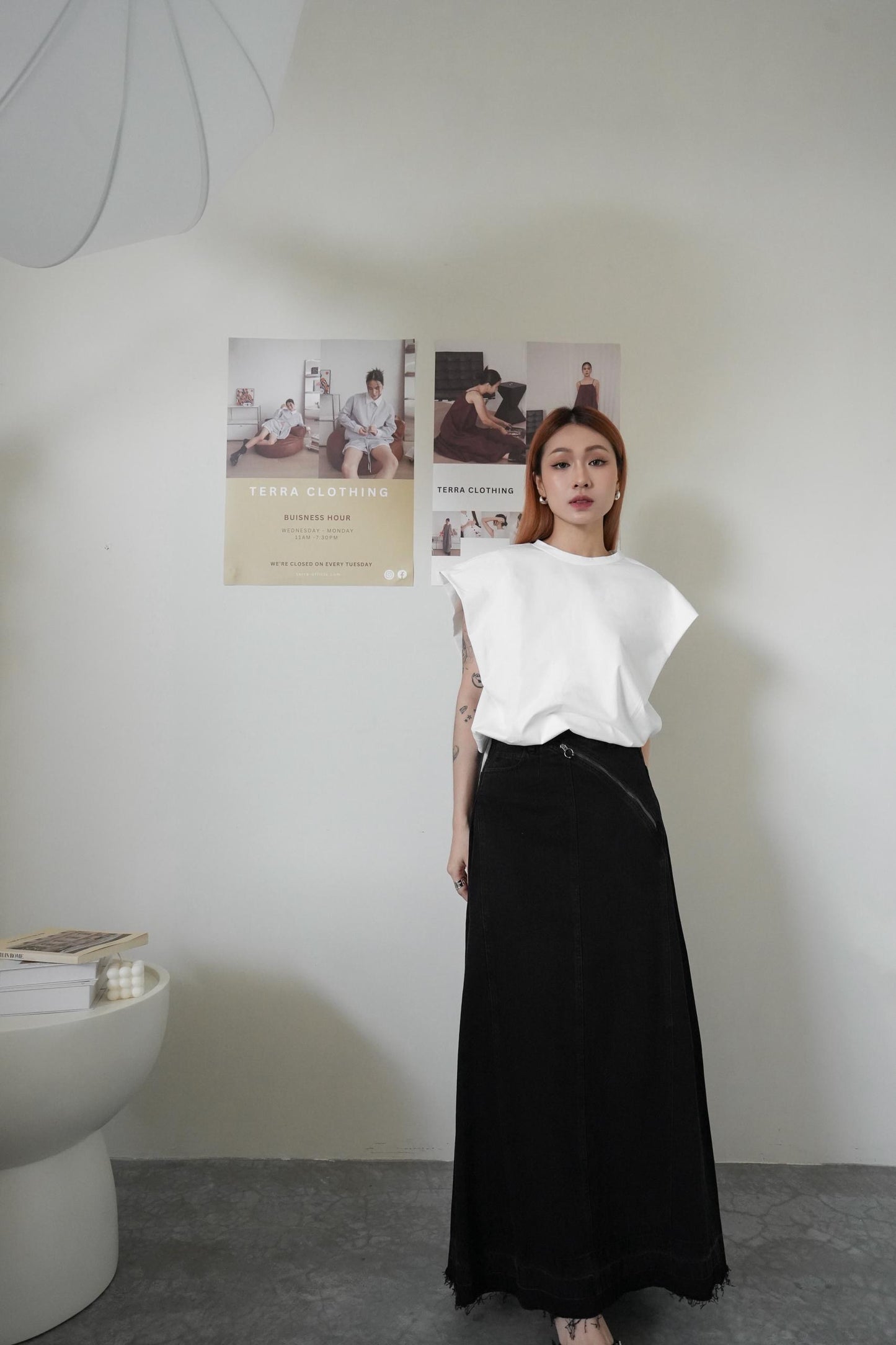 Elastic Basic Round Neck Top