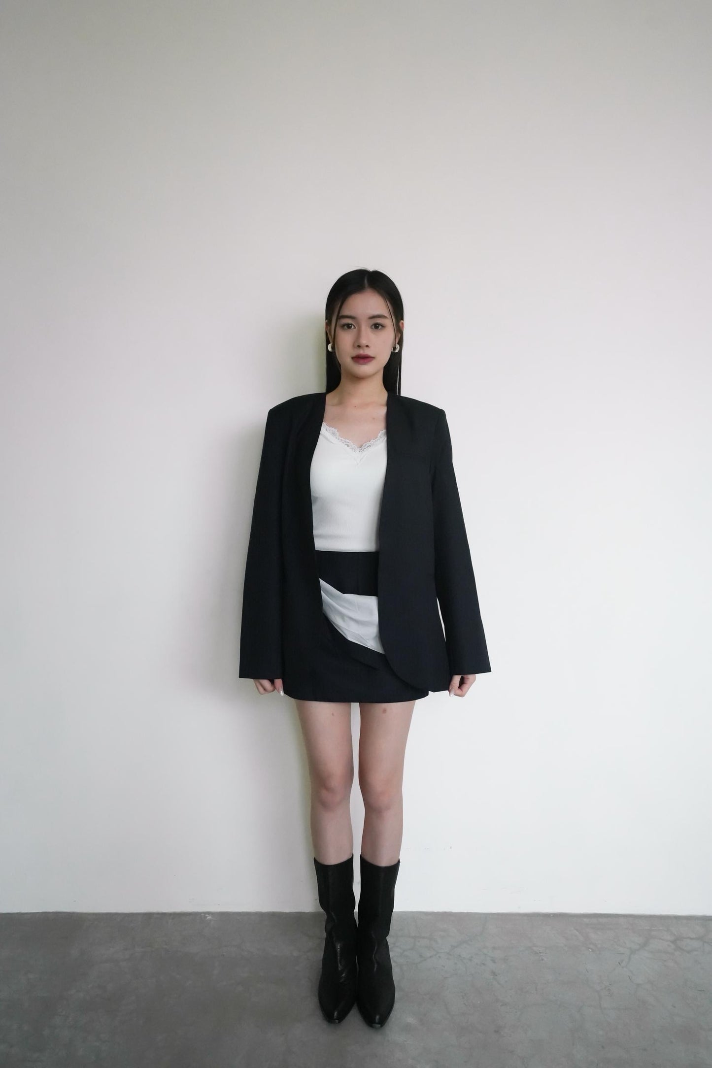Pinstriped Suit