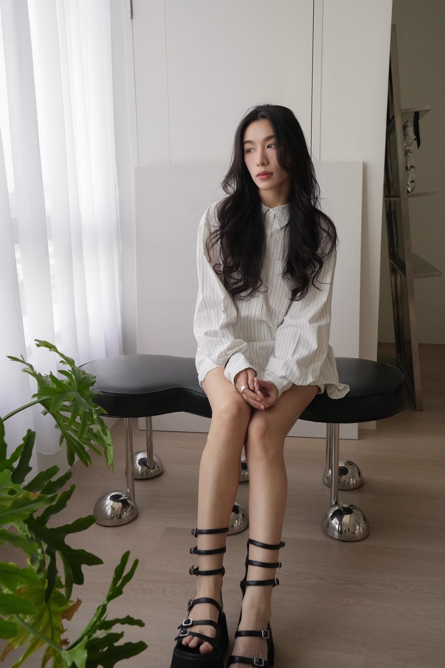 Striped Oversize Shirt