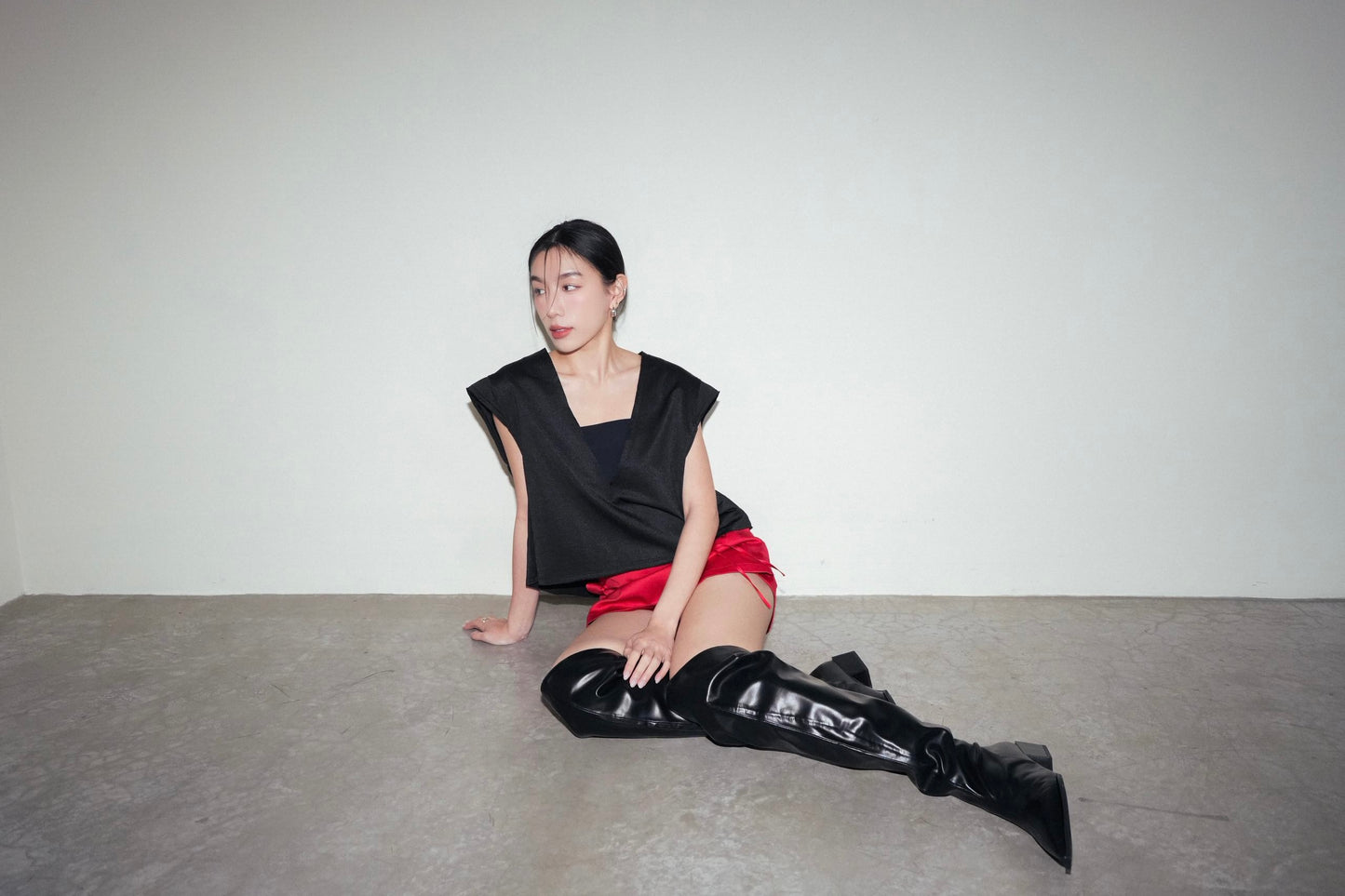 Classic V Neck Loose Top