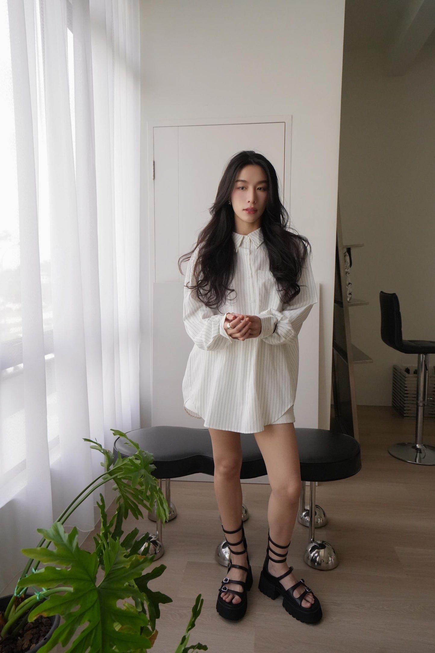 Striped Oversize Shirt