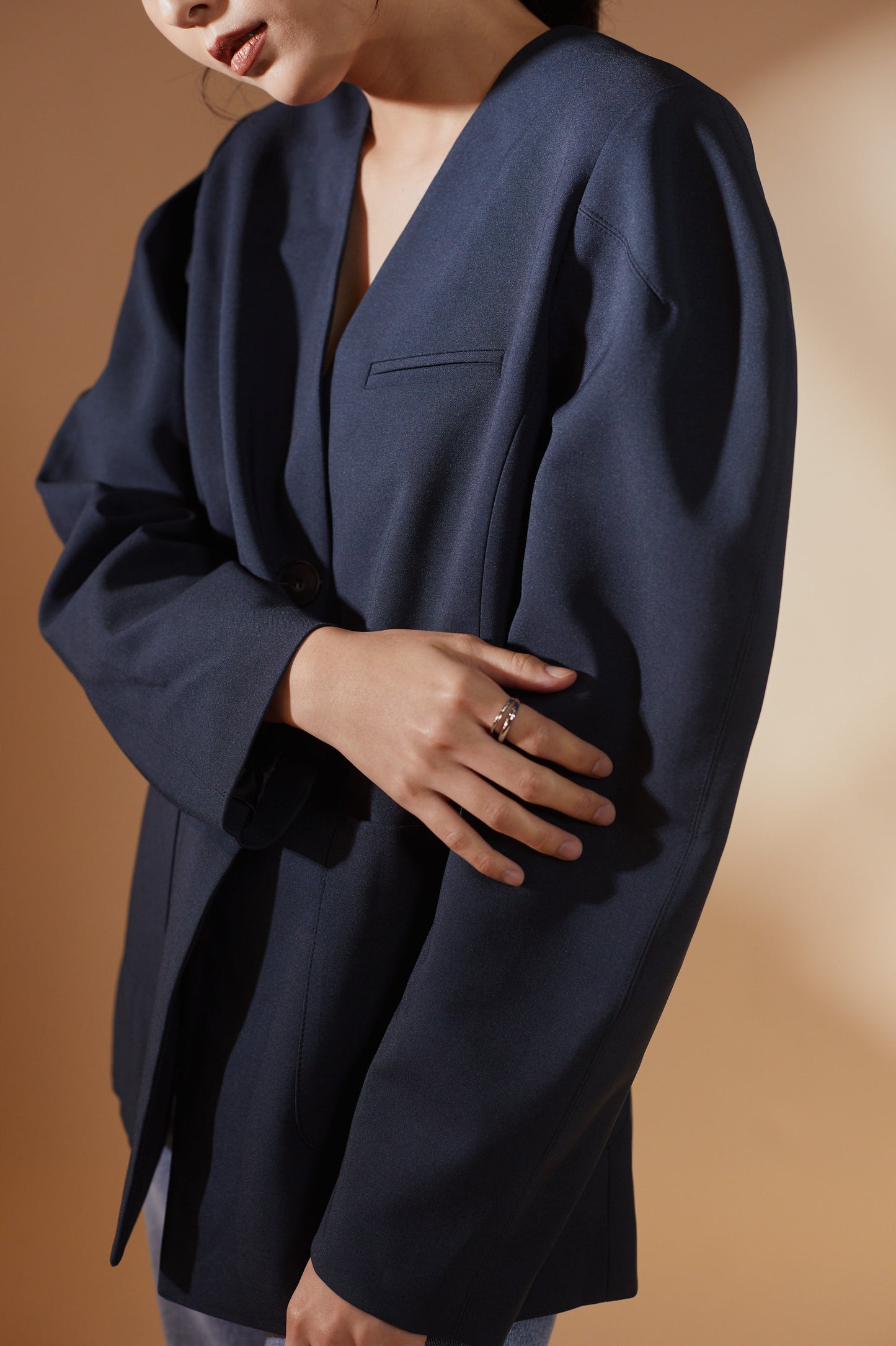 Balloon Sleeved JK Cardigan