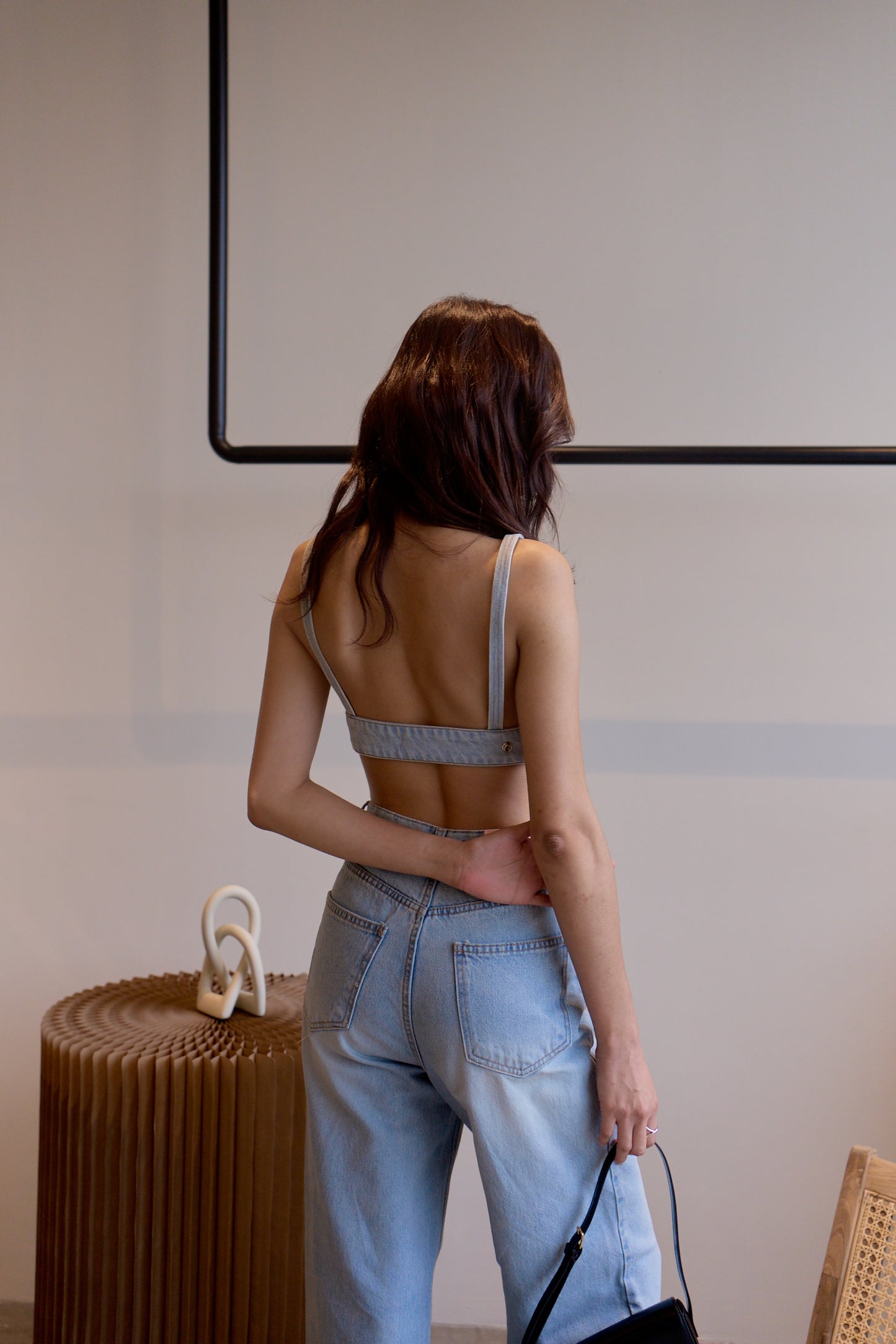 Bikini Jeans Long Pant Set