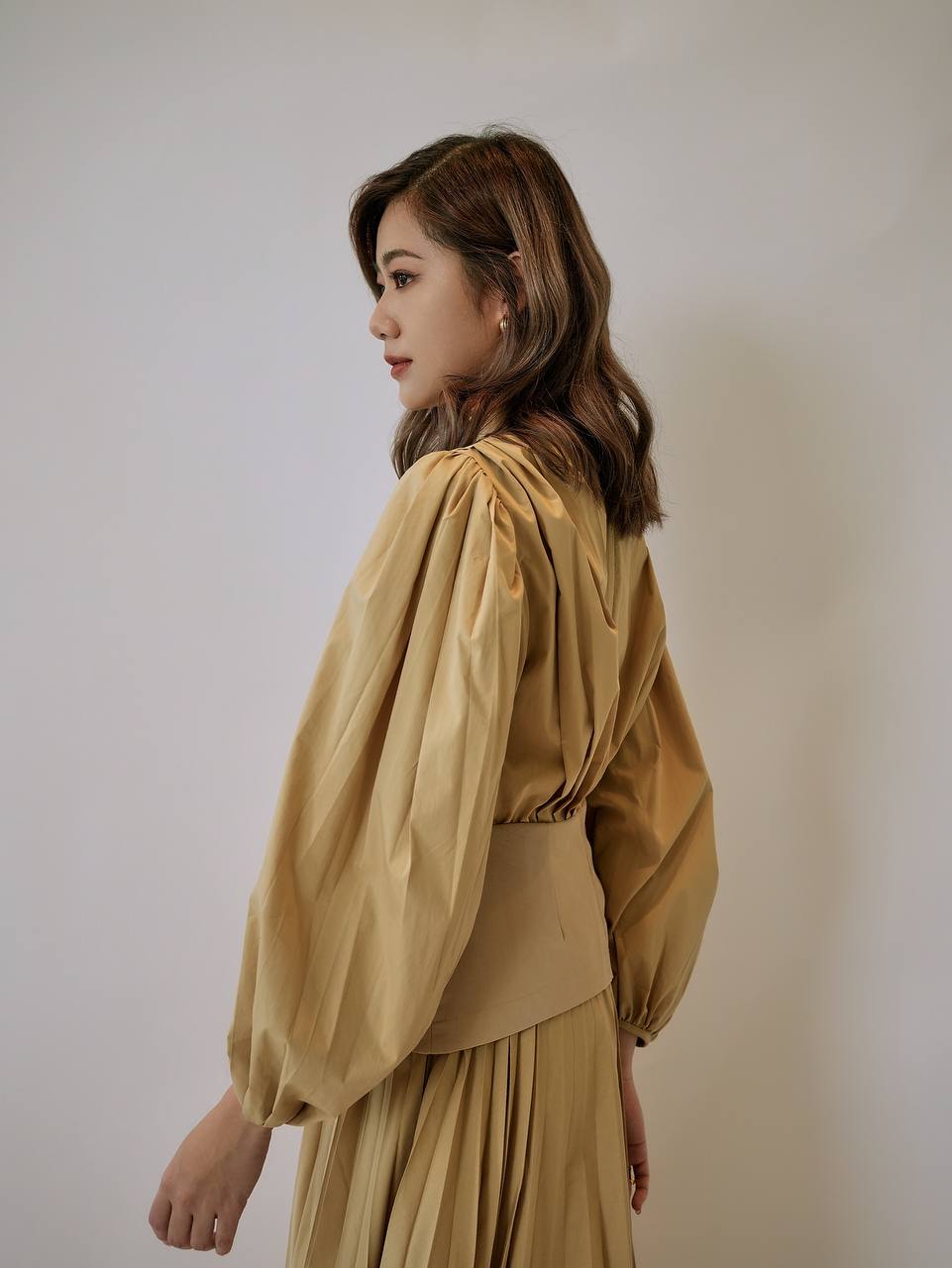Wrinkle Maxi Dress