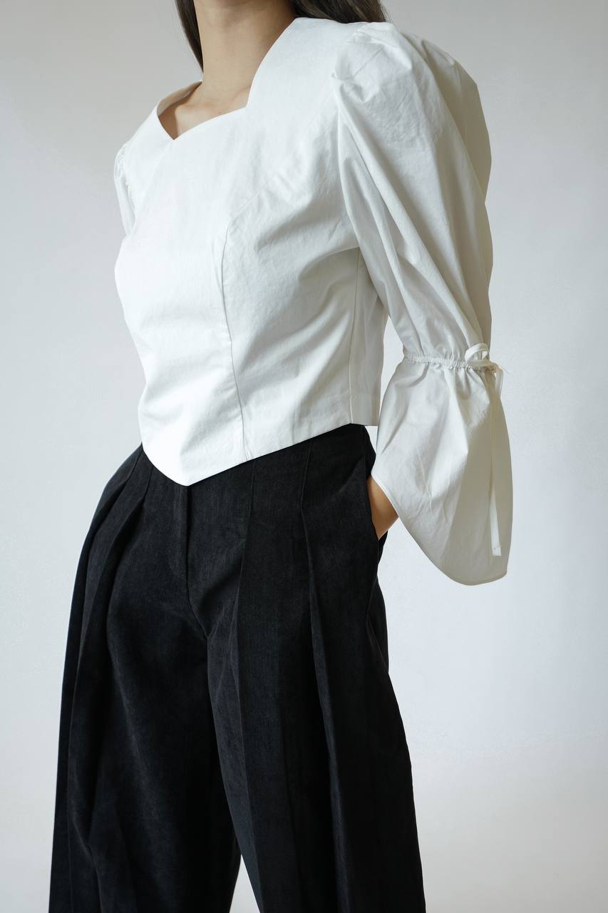 Wide Leg Corduroy Pants