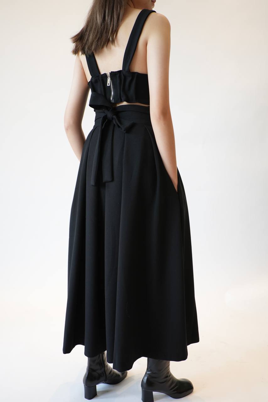 Sleeveless Two Piece Dress Set