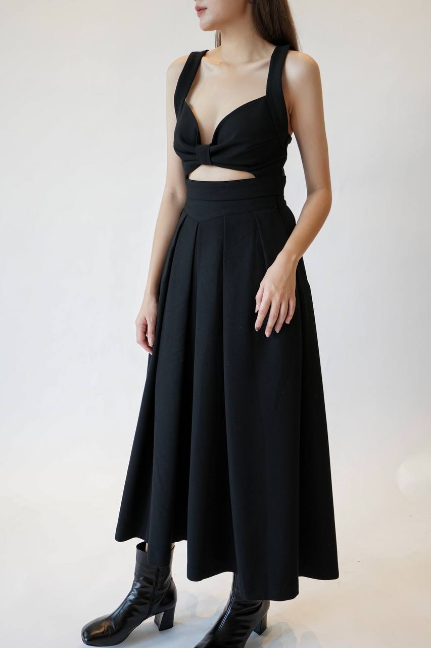 Sleeveless Two Piece Dress Set