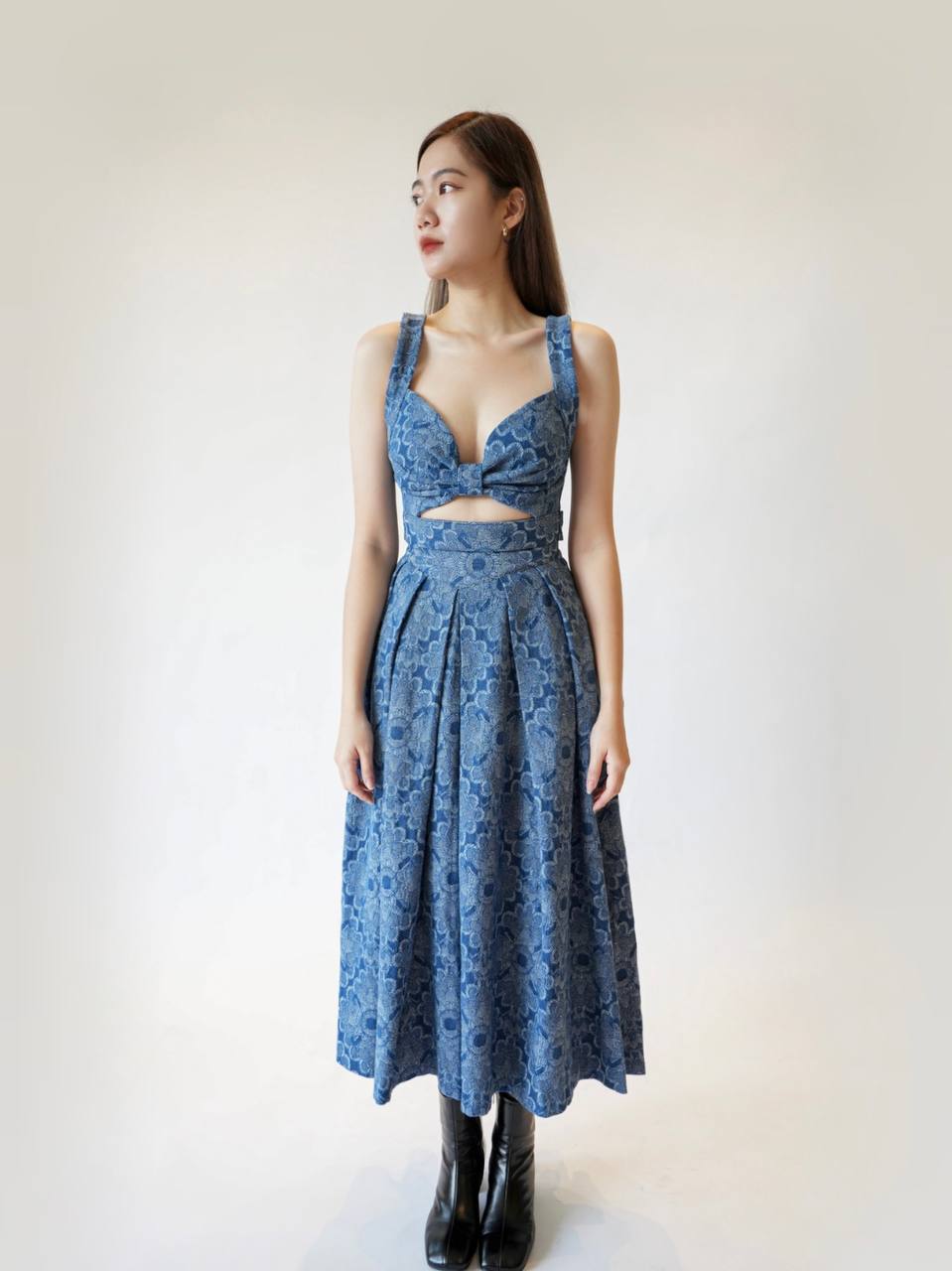 Elegant Lace Dress Set