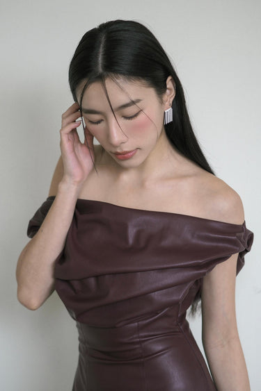 Leather Sleveless Dress