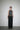 A line skirt with vintage belt