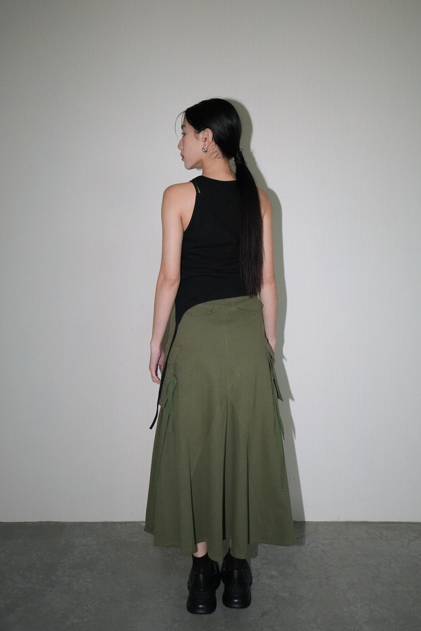 Velvet fixture skirt