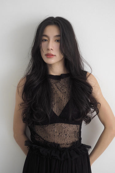 Lace Sleeveless Dress With Belt