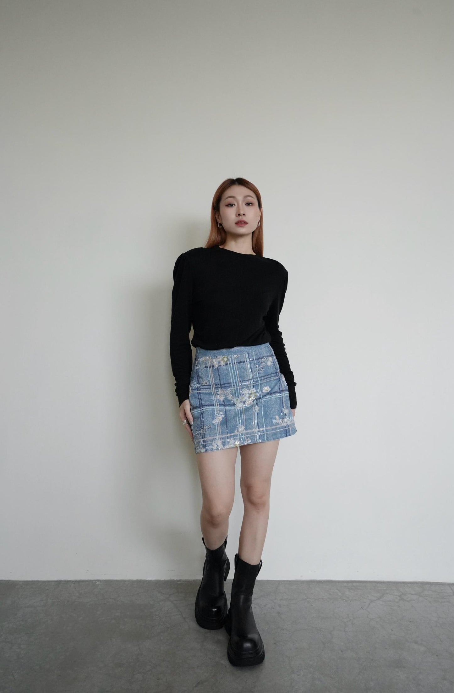 Basic Long Sleeve With Shoulder Pads