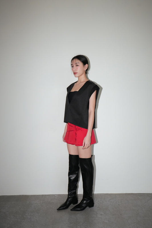 Classic V Neck Loose Top