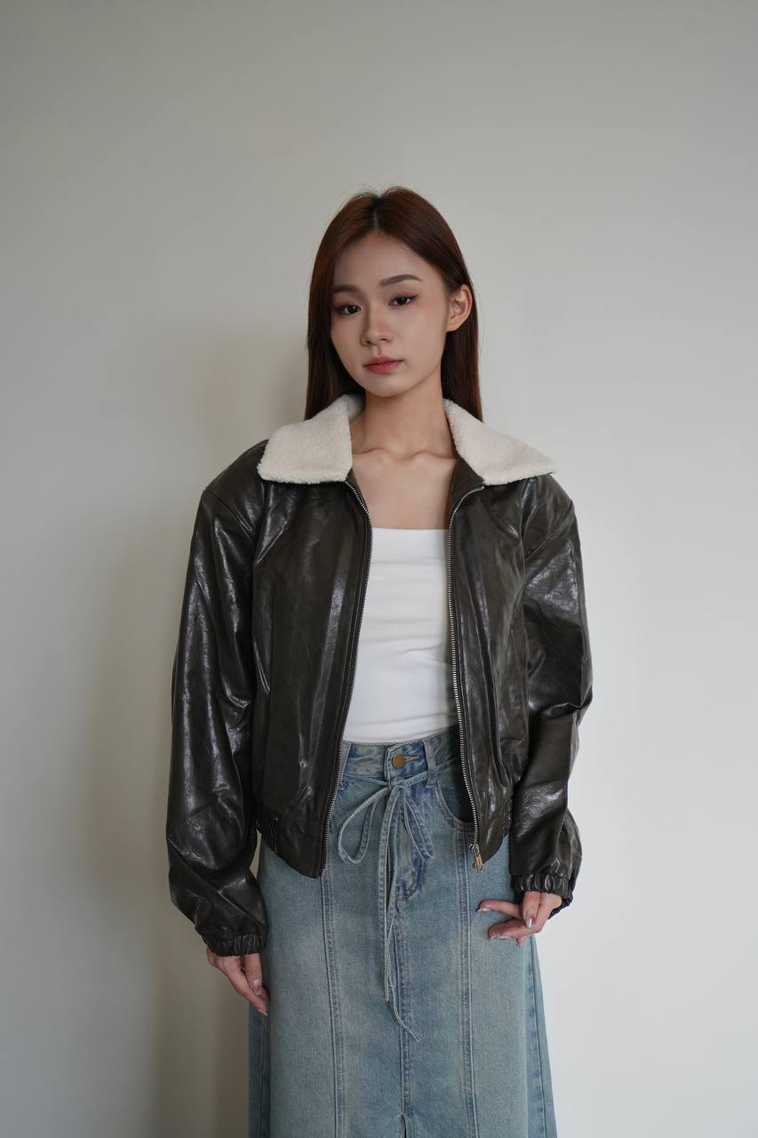 Leather Biker Jacket