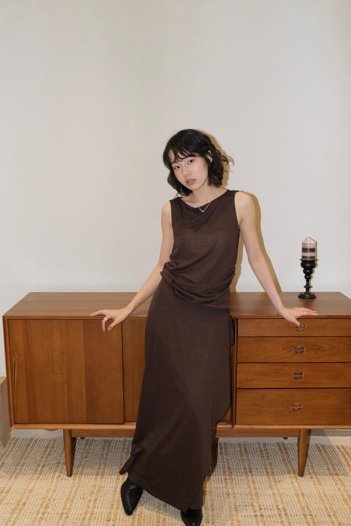 Stretchy Sleeveless  Set