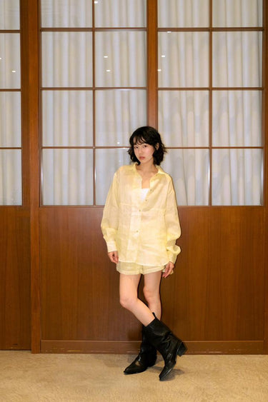 Cotton-Linen Ditsy Floral Co-ord Set