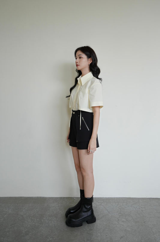 Fashionable A Line Short Pants