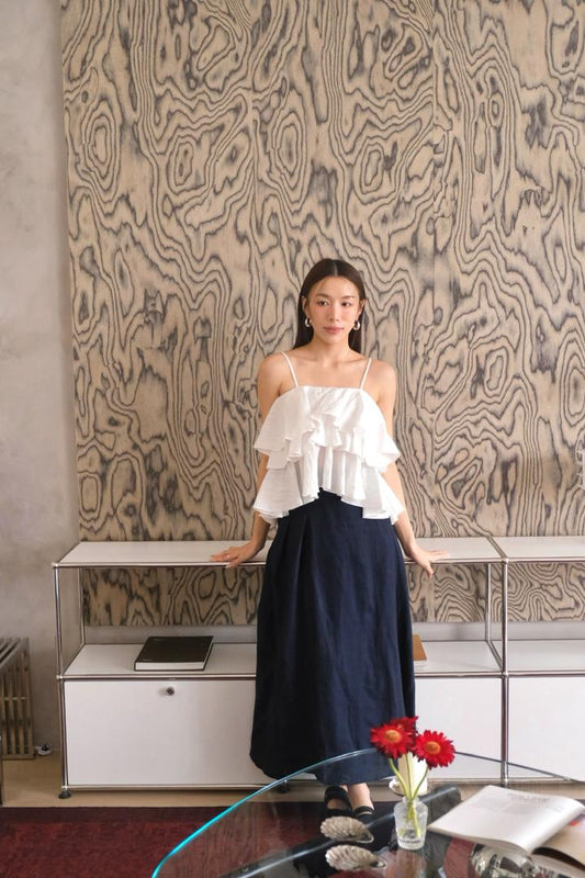 Luxe Linen Skirt