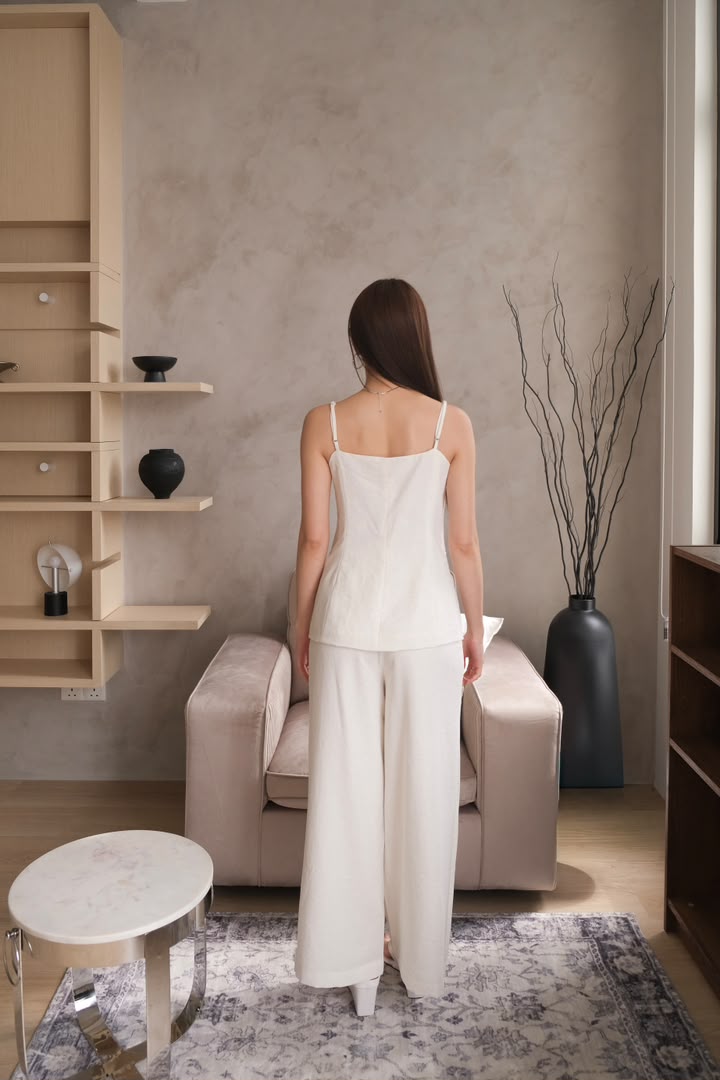 Cami Set Sleeveless Top And Pant