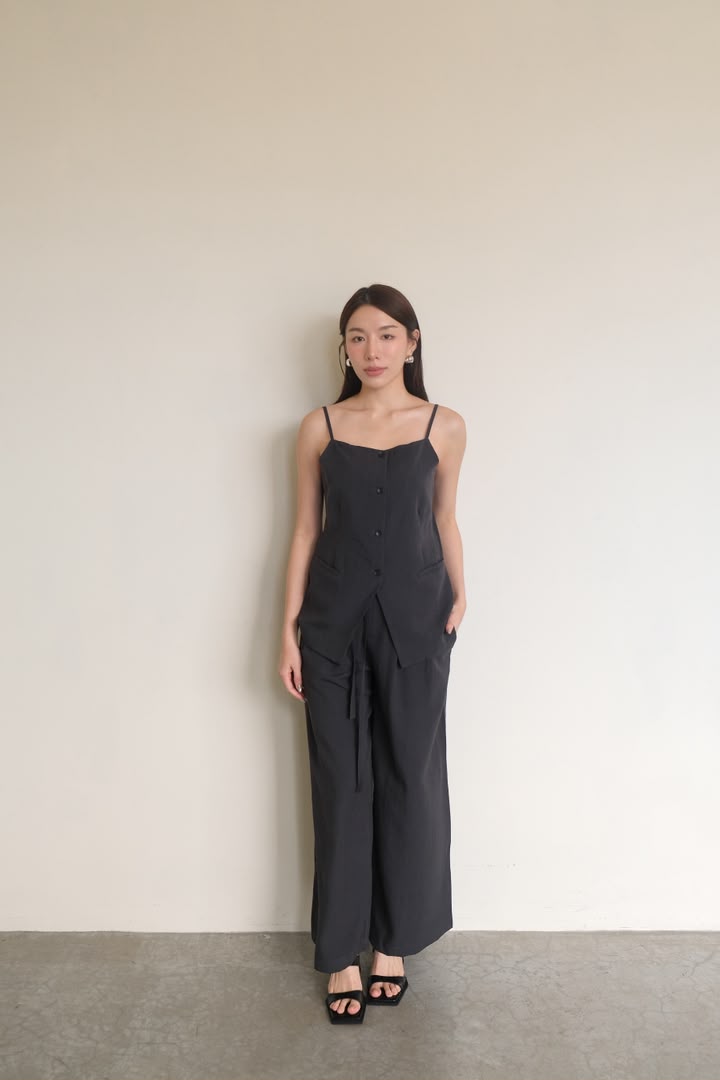 Cami Set Sleeveless Top And Pant