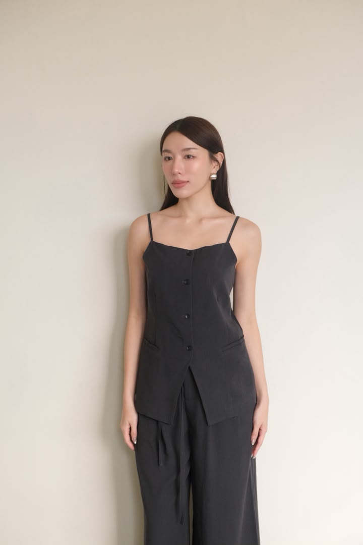 Cami Set Sleeveless Top And Pant