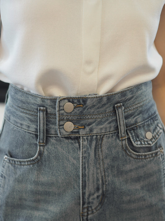 High Waist Vintage Jeans