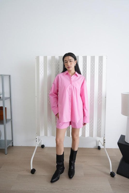 Candy-Colored Shirt Set