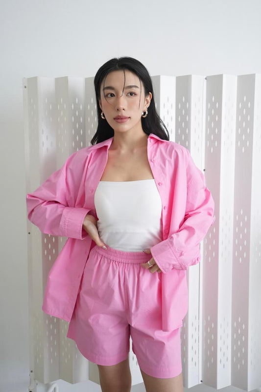 Candy-Colored Shirt Set