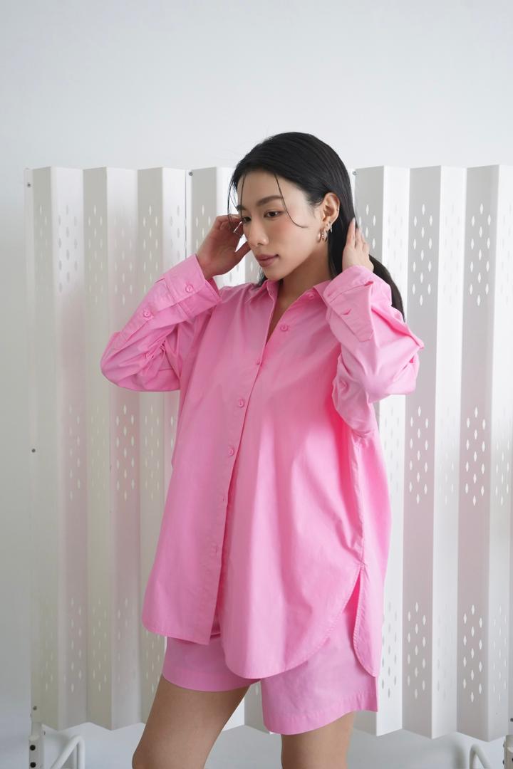 Candy-Colored Shirt Set