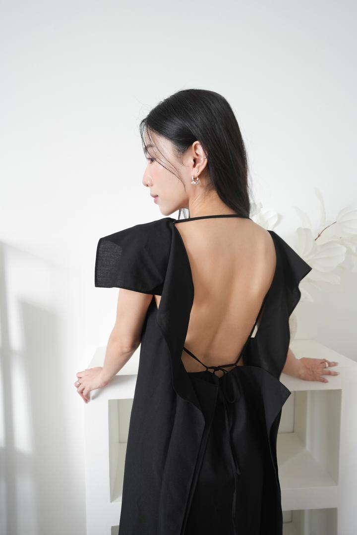 Strappy Evening Maxi Dress