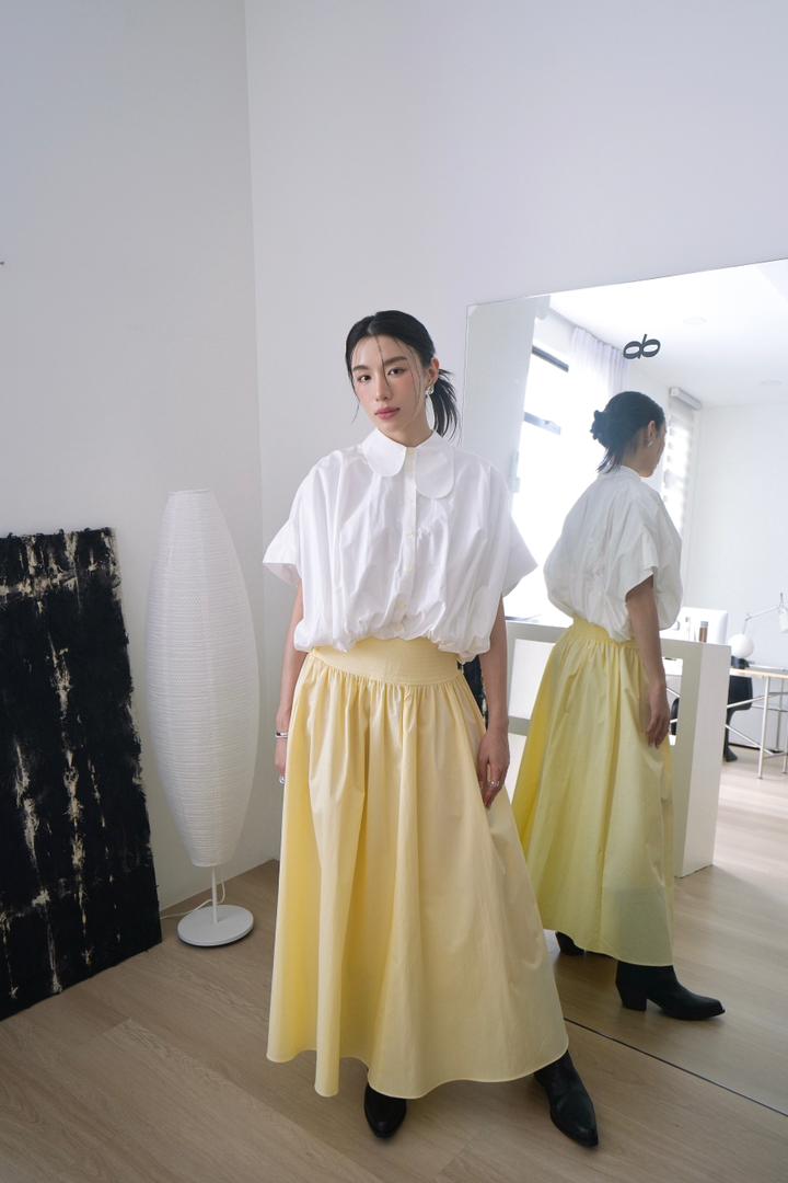 Pastoral-Style Long Skirt