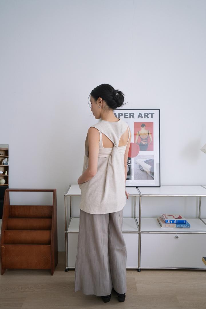 Loose-Fit Longline Vest